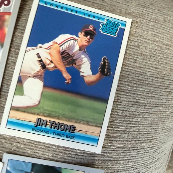 Lot 100+  Philadelphia Phillies Baseball Cards Schmidt Howard Thome Dykstra - Picture 5 of 11
